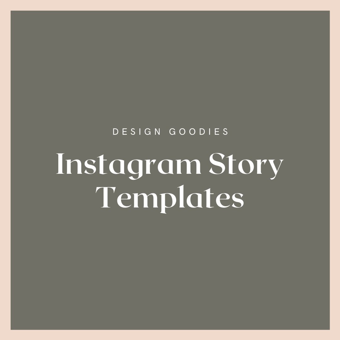 Instagram Story Templates – Renee Tikolo